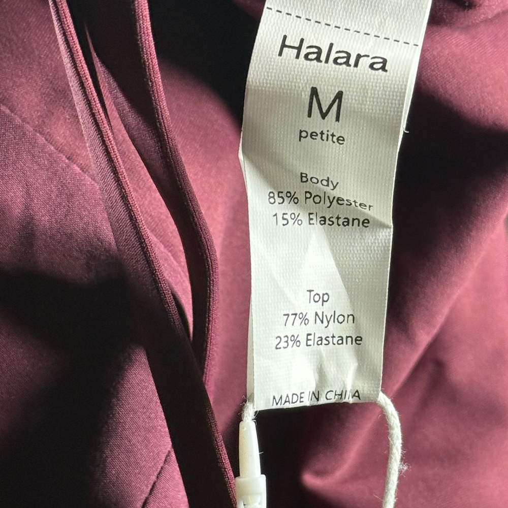 Halara Breezeful Backless Jumpsuit in Amaranth - Picture 5 of 8